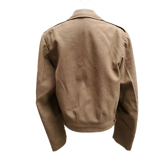 Vtg Men's 38 US Army WWII Korea War Wool Field Ike Jacket 1950 1951 MIL-J-10801 - Picture 6 of 13